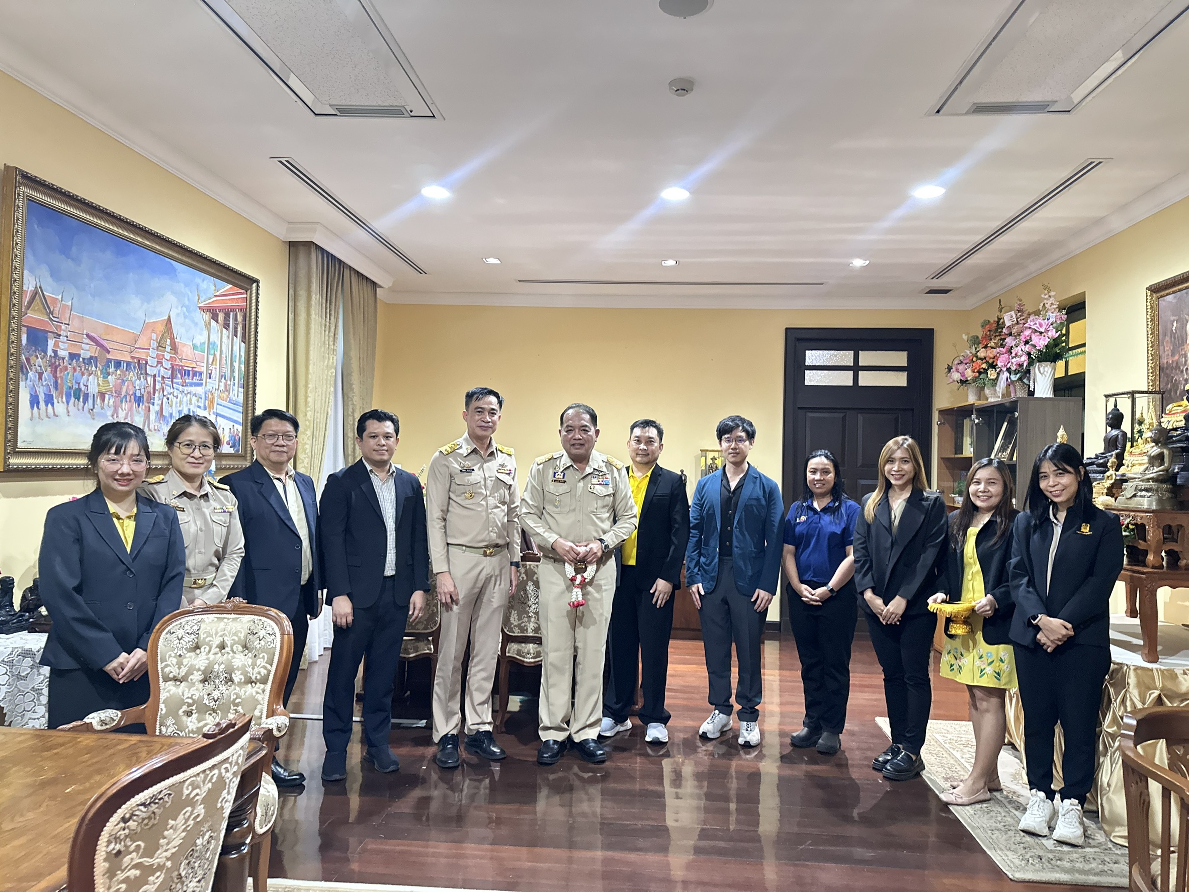 ศูนย์เทคโนโลยีสารสนเทศและการสื่อสาร เข้าร่วมต้อนรับรองปลัดกระทรวงศึกษาธิการ